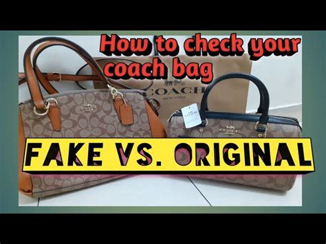 how to tell if my coach purse is real|coach authenticity check online.